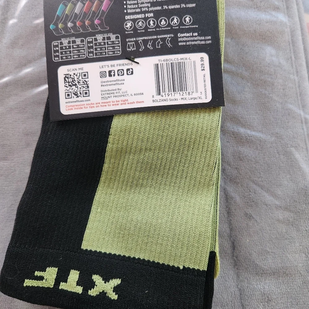 Copper Flux ANTI fatigue Compression Socks